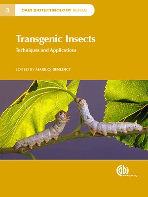 cover image of Transgenic Insects